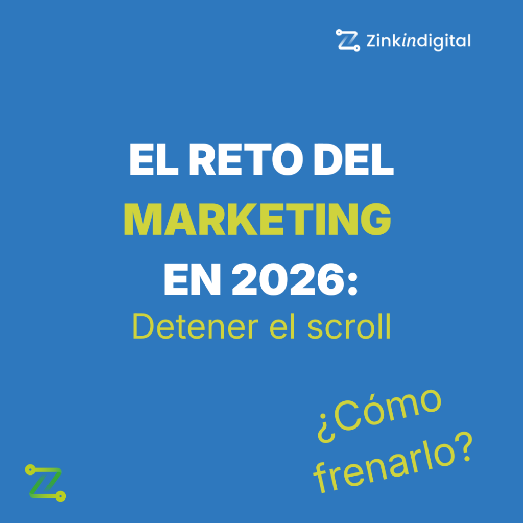 El verdadero reto del marketing en 2026: detener el scroll