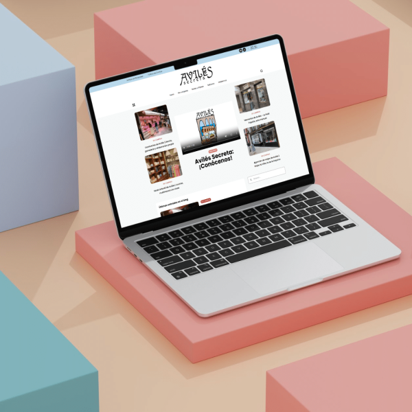 Diseño web y blog para Avilés Secreto (Ayuntamiento de Avilés)